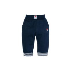 SALT AND PEPPER Baby Glück Boys Spodnie navy blue. Niebieskie spodnie niemowlęce marki Salt and Pepper, z bawełny. Za 59,00 zł.