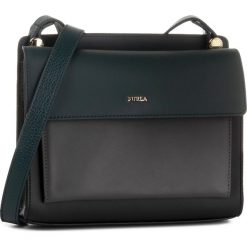 Torebka FURLA - Lady M 1036778 B BYN3 FSC Nero/Ottanio. Czarne listonoszki damskie Furla, bez wzorów, ze skóry, klasyczne, bez dodatków. Za 1239,00 zł.