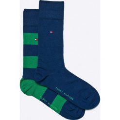 Tommy Hilfiger - Skarpety Rugby (2-pack). Zielone skarpetki męskie marki TOMMY HILFIGER, z elastanu. Za 54,90 zł.