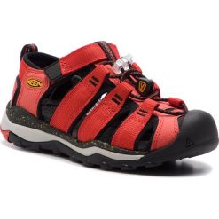 Sandały KEEN - Newport Neo H2 1020607 Fiery Red/Golden Rod. Czerwone sandały dziewczęce Keen, z materiału. W wyprzedaży za 189,00 zł.