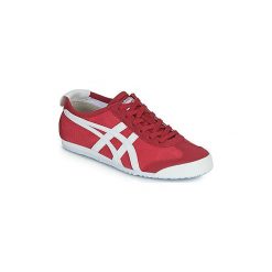 Buty Onitsuka Tiger MEXICO 66. Czerwone trampki i tenisówki damskie Onitsuka Tiger, bez wzorów, bez zapięcia. Za 244,30 zł.
