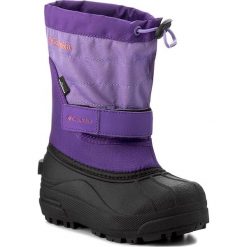 Buty zimowe chłopięce: Śniegowce COLUMBIA – Childrens Powderbug Plus II BC1326 Emperor/Melonade 512