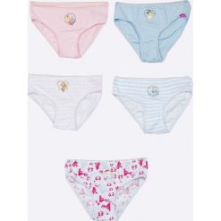 Blukids - Figi dziecięce Disney (5-pack). Różowe majtki dziewczęce Blukids, z bawełny. W wyprzedaży za 29,90 zł.