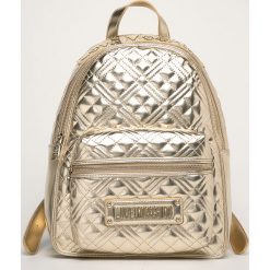 Love Moschino - Plecak. Żółte plecaki damskie Love Moschino, bez wzorów, ze skóry ekologicznej. W wyprzedaży za 699,90 zł.