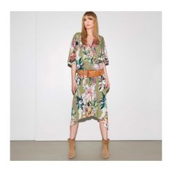 Sukienka Maxi SpringMood. Sukienki damskie Candy Floss clothes, bez wzorów, z tkaniny, bez kołnierzyka, bez rękawów, maxi, oversize. Za 290,00 zł.