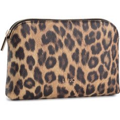 Kosmetyczka LIU JO - M Pouch A69034 E0419 Leopardo Marro 03V36. Pomarańczowe kosmetyczki męskie Liu Jo, bez wzorów, ze skóry ekologicznej. W wyprzedaży za 189,00 zł.