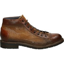 Botki męskie - 8910 BI8 J18. Brązowe botki męskie Venezia, ze skóry. Za 699,00 zł.