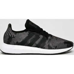 Adidas Originals - Buty Swift Run. Czarne buty sportowe męskie marki adidas Originals, z gumy, na sznurówki. Za 379,90 zł.