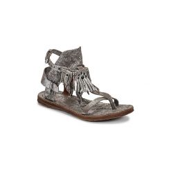 Sandały Airstep / A.S.98 RAMOS. Szare sandały damskie marki Airstep / A.S.98, bez wzorów, bez obcasa, bez zapięcia. Za 679,00 zł.