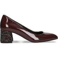 Czółenka HIROMI. Czerwone buty ślubne damskie marki Gino Rossi, ze skóry, na słupku. Za 219,90 zł.