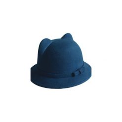 Czapka CAT z uszkami turkusowa. Niebieskie czapki damskie Missspark, bez wzorów, z wełny. Za 140,00 zł.