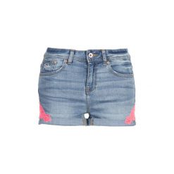Szorty i Bermudy Superdry CUT OFF SHORTIE. Niebieskie bermudy damskie marki Superdry. Za 129,50 zł.