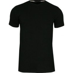 Czarny Jednokolorowy T-shirt Męski, Krótki Rękaw -Just Yuppi- Koszulka, BASIC, w Serek, V-neck TSJTYUP6232kol2czarnyV. Czarne koszulki męskie Just Yuppi, m, bez wzorów, z tkaniny, casualowe, z dekoltem w serek, krótkie. Za 39,90 zł.