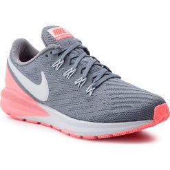 Buty NIKE - Air Zoom Structure 22 AA1640 005 Cool Grey/Pure Platinum. Szare buty sportowe damskie Nike, bez wzorów, z tworzywa sztucznego, sportowe, do biegania, nike zoom. W wyprzedaży za 389,00 zł.