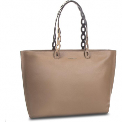 Torebka COCCINELLE - CL5 Naive E1 CL5 11 02 01 Taupe/Bleu 690. Brązowe torebki klasyczne damskie Coccinelle, ze skóry, duże. W wyprzedaży za 909,00 zł.