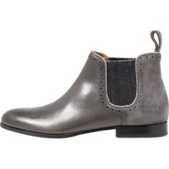 Melvin & Hamilton SALLY Ankle boot salerno. Szare botki damskie marki Melvin & Hamilton, ze skóry, bez obcasa, bez zapięcia. Za 709,00 zł.