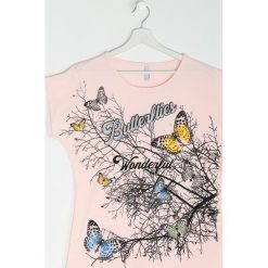 Bluzki damskie: Różowy T-shirt Freaky In The Club