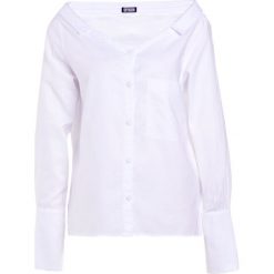 DRYKORN PALOMA Koszula white. Białe tuniki damskie DRYKORN, bez wzorów, z bawełny, bez kołnierzyka, bez rękawów. W wyprzedaży za 407,20 zł.