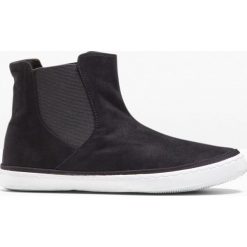 Wysokie sneakersy bonprix czarny. Czarne sneakersy damskie bonprix. Za 74,99 zł.