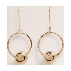 Mango - Kolczyki Frida. Szare kolczyki damskie Mango, metalowe. Za 49,90 zł.