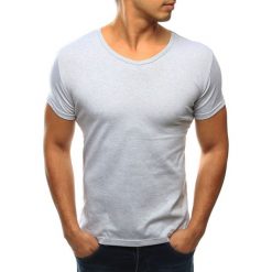 T-shirty męskie: T-shirt męski szary (rx2590)