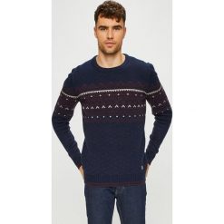 Blend - Sweter. Czarne swetry klasyczne męskie Blend, l, z dzianiny, z okrągłym kołnierzem. W wyprzedaży za 139,90 zł.