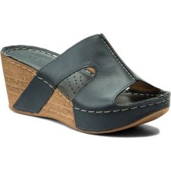 Chodaki damskie: Klapki LASOCKI - 1465-01 Jeansowy 1