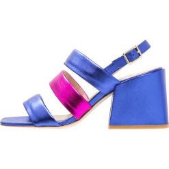 Rzymianki damskie: RAS Sandały metallo blue/metallo fuxia