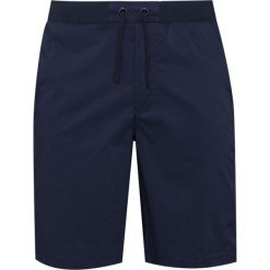 Szorty EMPORIO ARMANI EA7 Granatowy. Niebieskie spodenki i szorty męskie marki EA7 Emporio Armani, z tkaniny. Za 250,00 zł.