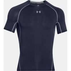 Under Armour Koszulka HeatGear SS Compression granatowy r. M (1257468-410). Niebieskie koszulki sportowe męskie marki Under Armour, m. Za 91,75 zł.