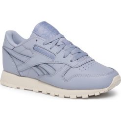 Buty Reebok - Cl Lthr DV8433 Denim Dust/Paperwhite. Niebieskie buty sportowe damskie Reebok, bez wzorów, ze skóry ekologicznej, sportowe. W wyprzedaży za 229,00 zł.