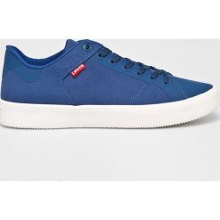 Levi's - Buty. Niebieskie buty sportowe męskie Levi's®, z materiału, bez zapięcia. W wyprzedaży za 199,90 zł.