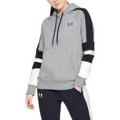 Under Armour Rival Bluza Szary. Szare bluzy damskie Under Armour, xxl, bez wzorów, z bawełny, bez rękawów, bez kaptura. Za 257,95 zł.