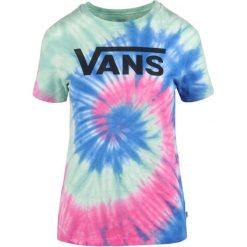 Vans Bluzka Damska Wm Dye Job Tie Dye L. Różowe bluzki sportowe damskie Vans, l, bez wzorów, z bawełny, bez kołnierzyka, bez rękawów, bez kaptura. W wyprzedaży za 105,00 zł.