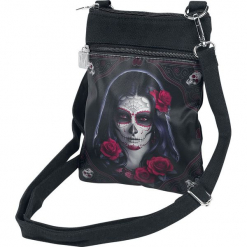 Nemesis Now Sugar Skull Torba na ramię standard. Czarne torby na ramię męskie marki Nemesis Now, z nadrukiem, małe, z nadrukiem. Za 79,90 zł.