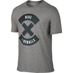 Nike Koszulka męska Football X Logo szara r. S (805581 063). Szare koszulki sportowe męskie Nike, m. Za 84,99 zł.