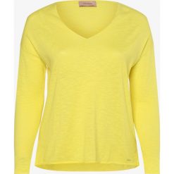 TRIANGLE - Sweter damski, żółty. Żółte swetry damskie Triangle, bez wzorów, klasyczne, bez rękawów, bez kaptura. Za 259,95 zł.