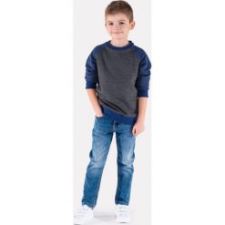 Bluzy chłopięce: BLUZA DZIECIĘCA BEZ KAPTURA KB003 – GRAFITOWA