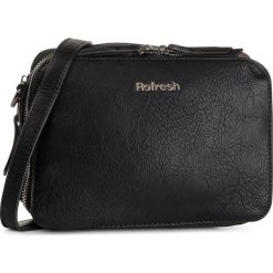Torebka REFRESH - 83219 Negro. Czarne listonoszki damskie Refresh, ze skóry. W wyprzedaży za 139,00 zł.