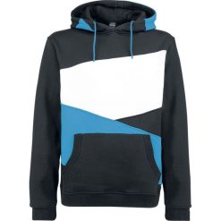 Urban Classics Zig Zag Hoodie Bluza z kapturem czarny/turkusowy/biały. Niebieskie bluzy męskie marki Urban Classics, xl, bez wzorów, z kapturem, bez rękawów, z kapturem. Za 164,90 zł.