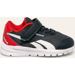 Reebok Classic - Buty dziecięce Rush Runner 2.0 Al. Niebieskie trampki chłopięce Reebok Classic, bez wzorów, ze skóry, sportowe, bez zapięcia. Za 99,90 zł.