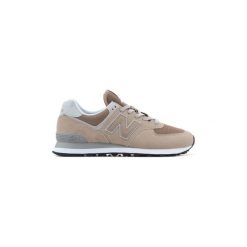 Buty New Balance ML574EBE. Pomarańczowe trampki męskie New Balance, bez wzorów, bez zapięcia. Za 257,73 zł.