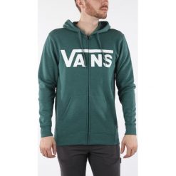 Vans Classic Bluza Zielony. Zielone bluzy męskie Vans, l, z nadrukiem, z bawełny, bez kołnierzyka, bez rękawów, bez kaptura. Za 274,95 zł.