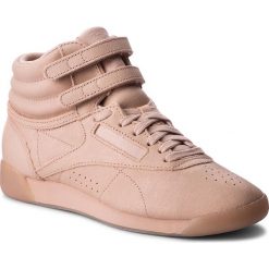 Buty Reebok - F/S Hi CN3729 Bare Beige/White. Brązowe półbuty damskie Reebok, na co dzień, bez wzorów, ze skóry, bez obcasa, na płaskiej podeszwie, bez zapięcia. W wyprzedaży za 279,00 zł.