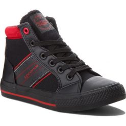 Trampki SPRANDI CP40-CZ709. Czarne trampki chłopięce Sprandi, bez wzorów, ze skóry ekologicznej, bez zapięcia. Za 59,99 zł.