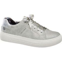 Sneakersy damskie Dockers srebrne. Szare sneakersy damskie marki DOCKERS, z satyny. Za 159,90 zł.