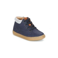 Buty Dziecko Shoo Pom PLAY DESERT FUR. Niebieskie trampki dziewczęce Shoo Pom, bez wzorów, bez zapięcia. Za 295,20 zł.