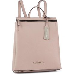 Plecak CALVIN KLEIN - Sides Backpack K60K605317 646. Różowe plecaki damskie Calvin Klein, bez wzorów, ze skóry ekologicznej, klasyczne. Za 749,00 zł.