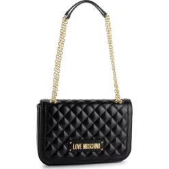 Torebka LOVE MOSCHINO - JC4000PP18LA0000 Nero. Czarne torebki klasyczne damskie Love Moschino, bez wzorów, ze skóry ekologicznej, wizytowe, bez dodatków. Za 989,00 zł.