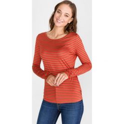 Scotch & Soda Koszulka Różowy Beżowy. Różowe koszulki damskie Scotch & Soda, m, w paski, z wiskozy, bez kołnierzyka, z długim rękawem. Za 221,95 zł.
